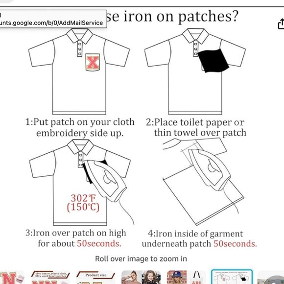 16 PIECES TOTAL with 4 sew kits Rose Red Varsity Letter Patches (2) G, H, D NEW - Picture 9 of 9